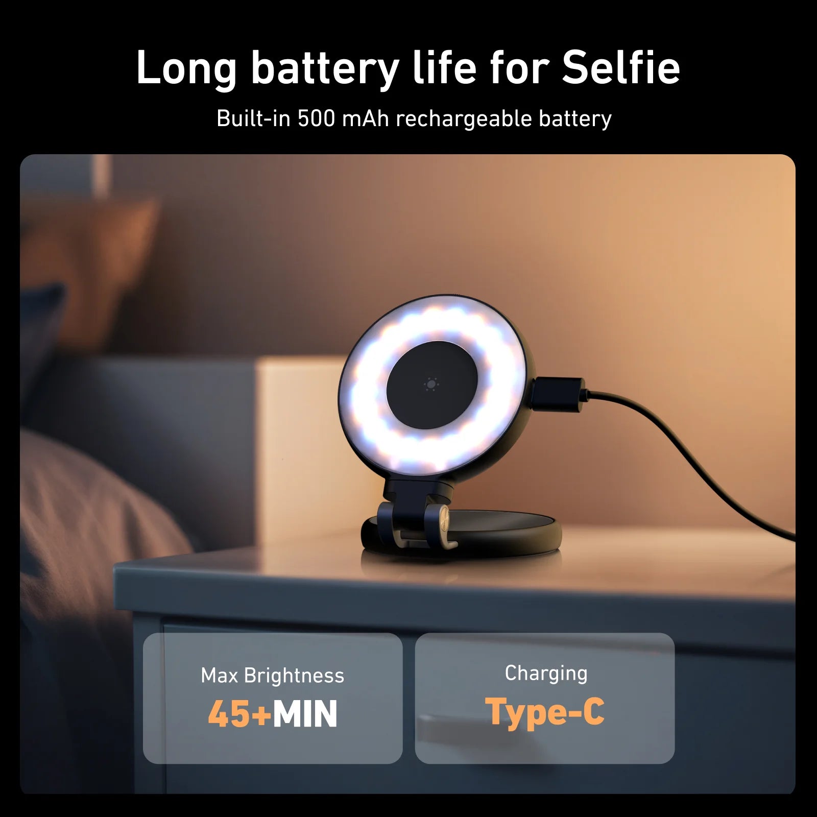Magnetic Pocket Selfie Light